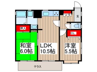 ラヴェリアの物件間取画像